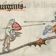 Image for article titled Bizarre and vulgar illustrations from illuminated medieval manuscripts